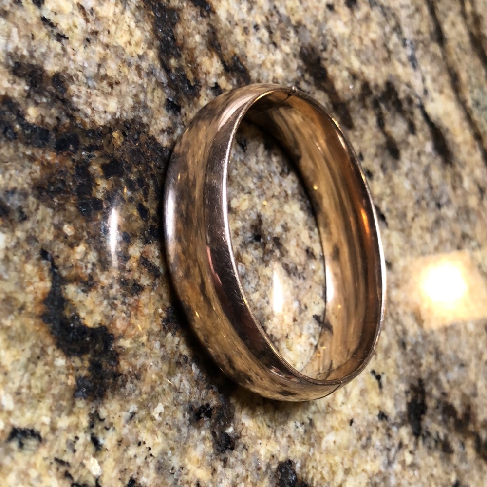 Gold filled bangle bracelet - Picture 5 of 10